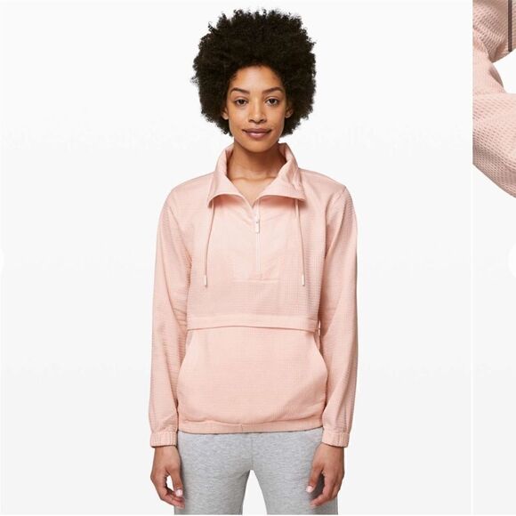 Lululemon Pack Light Pullover Butter Pink sz 4 - Picture 1 of 6